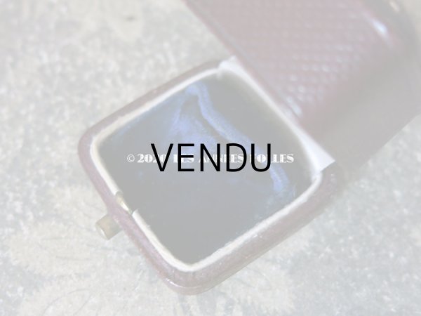 画像10: アンティーク 本革製 リングボックス  ジュエリーボックス イニシャル入り (10)