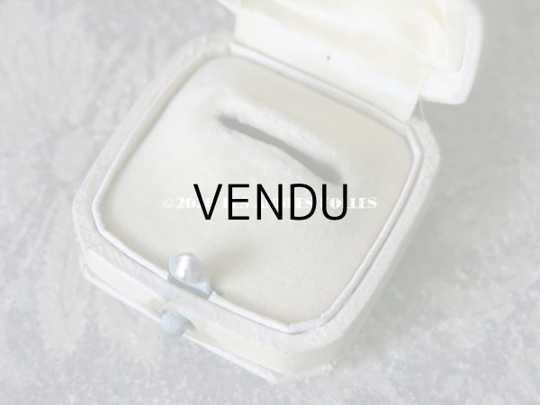 画像7: アンティーク  リングボックス ジュエリーボックス オフホワイト (7)