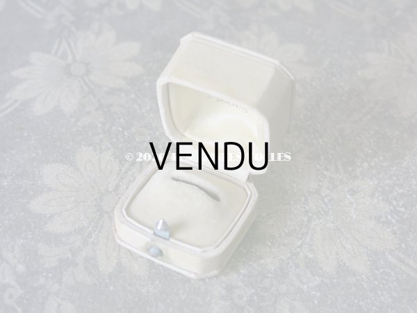 画像6: アンティーク  リングボックス ジュエリーボックス オフホワイト (6)