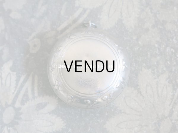 画像3: 1900年代　アンティーク シルバー製 天使のパウダーケース - F.P.LASSERRE - (3)