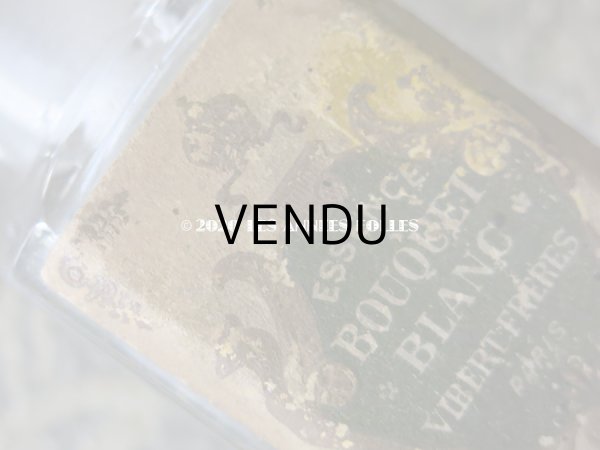 画像4: アンティーク 王冠のパフュームボトル ESSENCE BOUQUET BLANC - VIBERT FRERES PARIS  - (4)