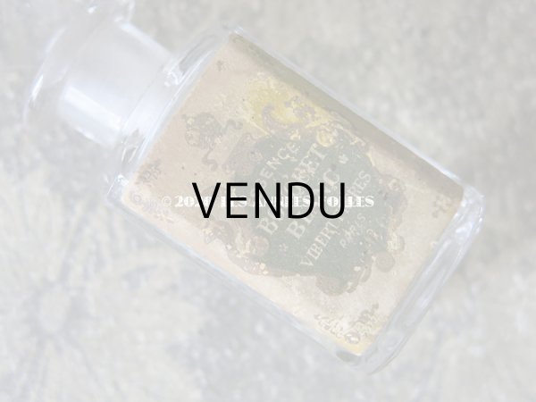 画像3: アンティーク 王冠のパフュームボトル ESSENCE BOUQUET BLANC - VIBERT FRERES PARIS  - (3)