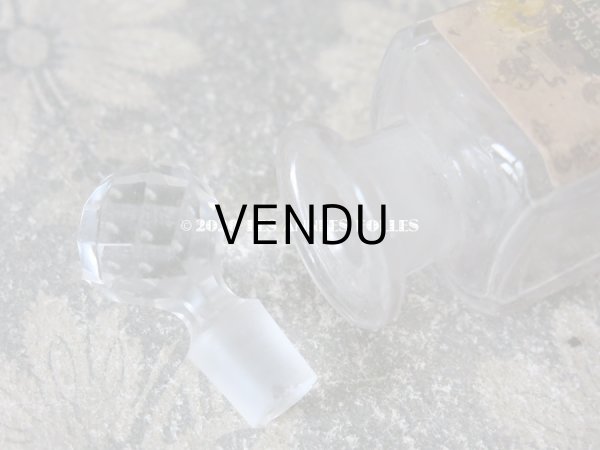 画像8: アンティーク 王冠のパフュームボトル ESSENCE BOUQUET BLANC - VIBERT FRERES PARIS  - (8)