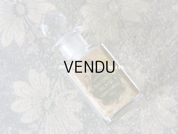 画像2: アンティーク 王冠のパフュームボトル ESSENCE BOUQUET BLANC - VIBERT FRERES PARIS  - (2)