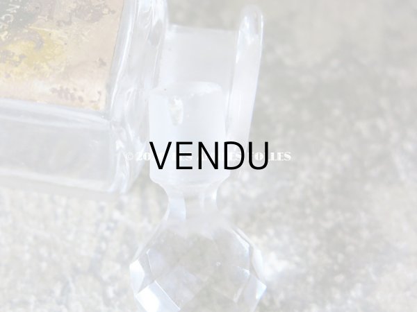 画像9: アンティーク 王冠のパフュームボトル ESSENCE BOUQUET BLANC - VIBERT FRERES PARIS  - (9)