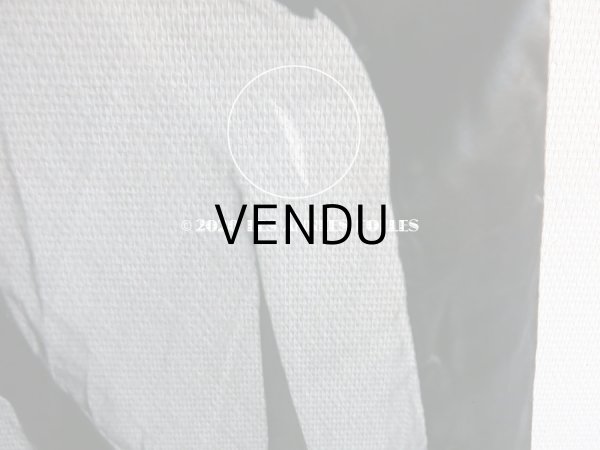 画像9: 1900年代 アンティーク 黒のシルクオーガンジー  ドレスの裾 200×53cm (9)