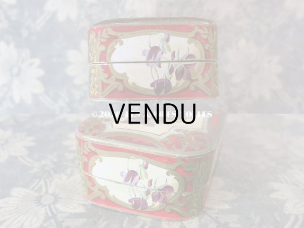 画像5: アンティーク 菫のパフュームボックス EXTRAIT BOUQUET DE VIOLETTES - ROGER & GALLET PARIS - (5)