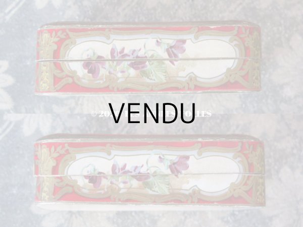 画像4: アンティーク 菫のパフュームボックス EXTRAIT BOUQUET DE VIOLETTES - ROGER & GALLET PARIS - (4)