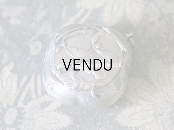 画像7: アンティーク シルバー製 ヤドリギのパウダーケース - CHARLES MURAT - (7)