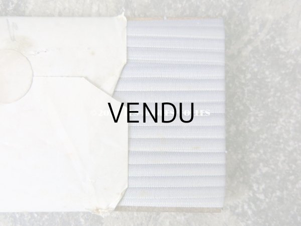 画像10: 【クリスマスセール2020対象外】 アンティーク  50m巻 リボン刺繍 & ロココトリム用 シルク製 リボン 淡いラベイイダー色 4mm幅 NUANCE FAVEUR SOIE POUR BRODERIE - AU BON MARCHE - (10)