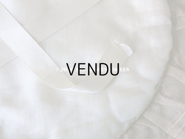 画像15: アンティーク ロココトリム付き ハンキーケース　ポシェット パウダーブルー (15)