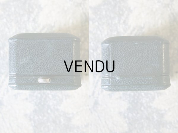 画像4: 【クリスマスセール2020対象外】 アンティーク 本革製 王冠入り リングボックス  ジュエリーボックス  (4)