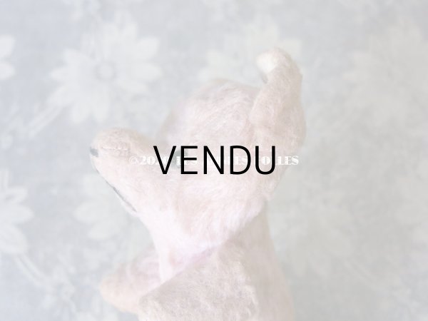 画像5: 【クリスマスセール2020対象外】 アンティーク とても小さなベア ピンク (5)