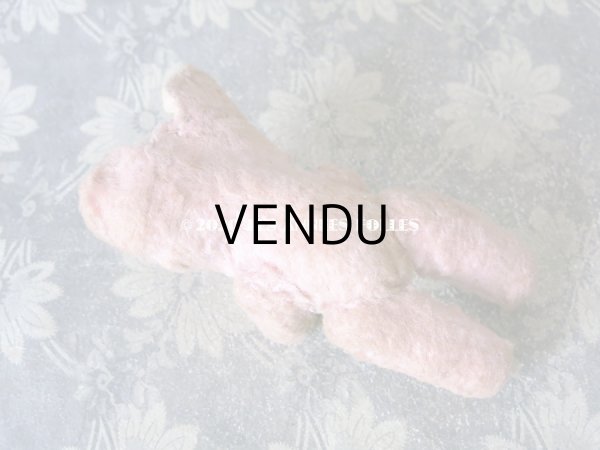 画像10: 【クリスマスセール2020対象外】 アンティーク とても小さなベア ピンク (10)