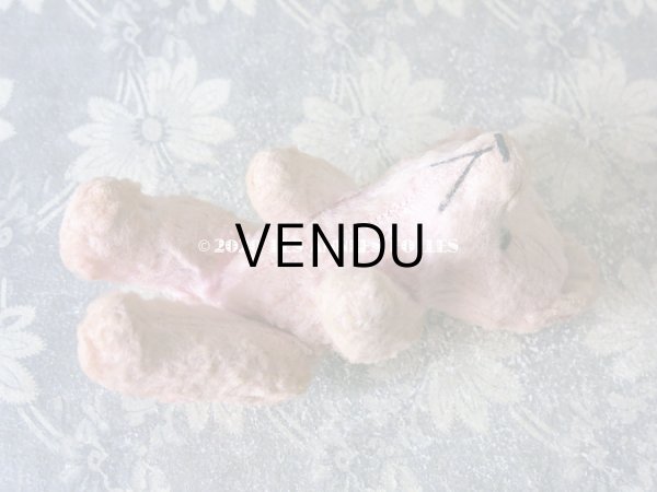 画像7: 【クリスマスセール2020対象外】 アンティーク とても小さなベア ピンク (7)