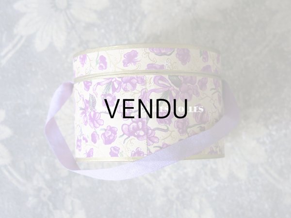 画像5: 【クリスマスセール2020対象外】　新品同様 アンティーク 菫の砂糖菓子の紙箱 SOUVENIR DE TOULOUSE (5)