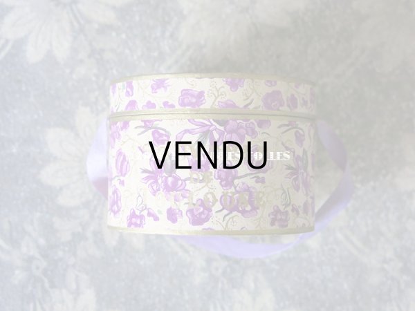 画像4: 【クリスマスセール2020対象外】　新品同様 アンティーク 菫の砂糖菓子の紙箱 SOUVENIR DE TOULOUSE (4)