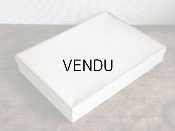 画像2: 未使用 アンティーク レースペーパー付ボックス入り＆台紙付 ワックスフラワーのセット ウェディング 結婚式  (2)