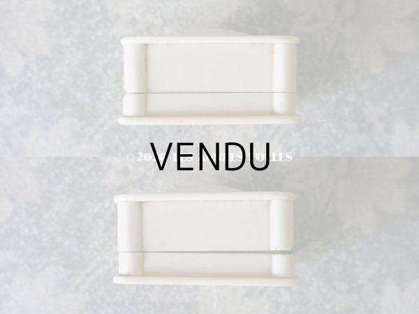 画像9: アンティーク ベークライト製 ジュエリーボックス ピアス用　ジュエリーケース (9)