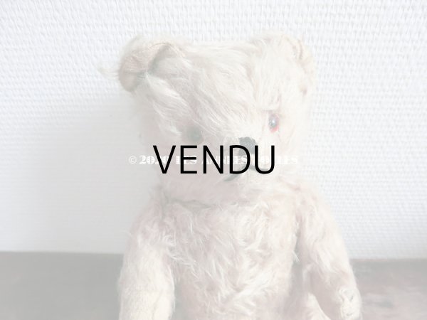 画像3: アンティーク ベア 淡いピンク (3)