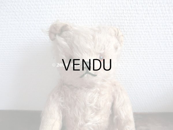 画像4: アンティーク ベア 淡いピンク (4)