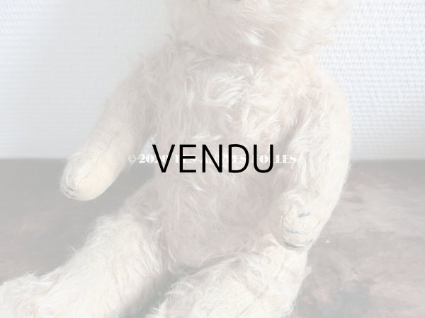 画像5: アンティーク ベア 淡いピンク (5)