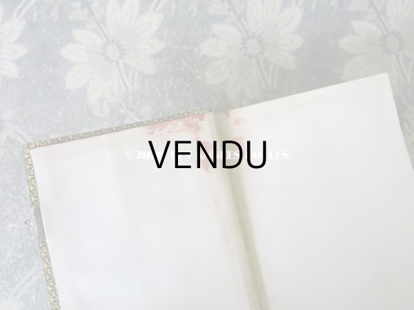 画像9: アンティーク ミサ典書 王冠と百合の紋章付き (9)