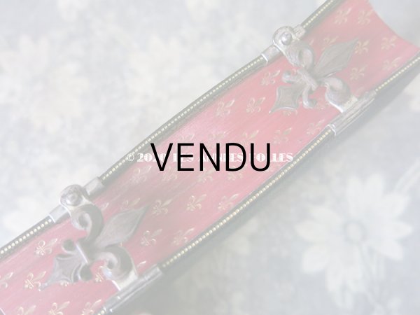 画像6: アンティーク ミサ典書 王冠と百合の紋章付き (6)