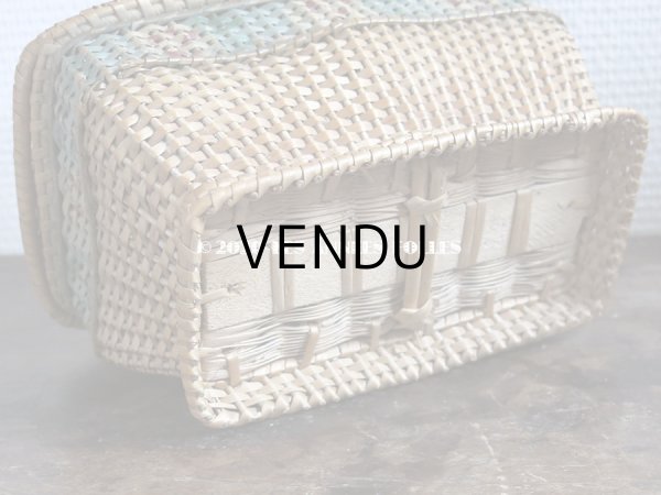 画像9: アンティーク  薔薇のパニエ ローズパニエ (9)