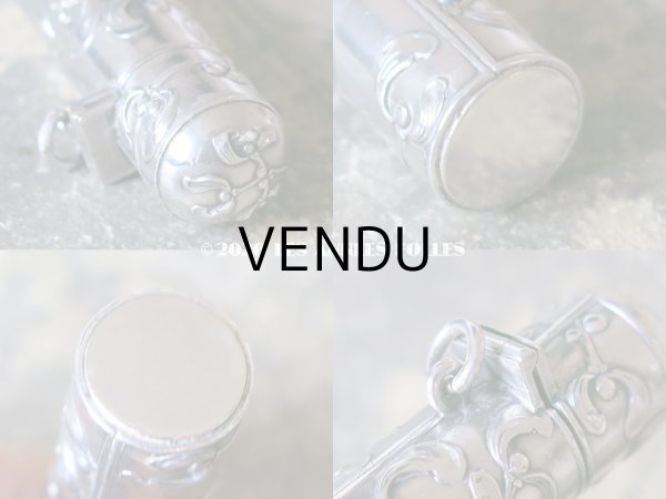 画像7: アンティーク  ヤドリギの香水瓶 シャトレーヌ用 パフュームボトル (7)