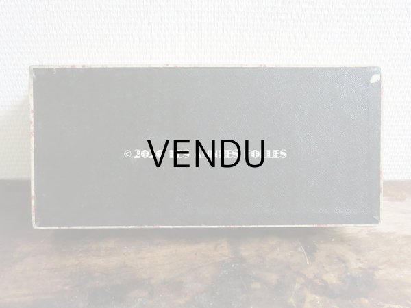 画像5: 1900年代 アンティーク 薔薇のカルトナージュボックス (5)