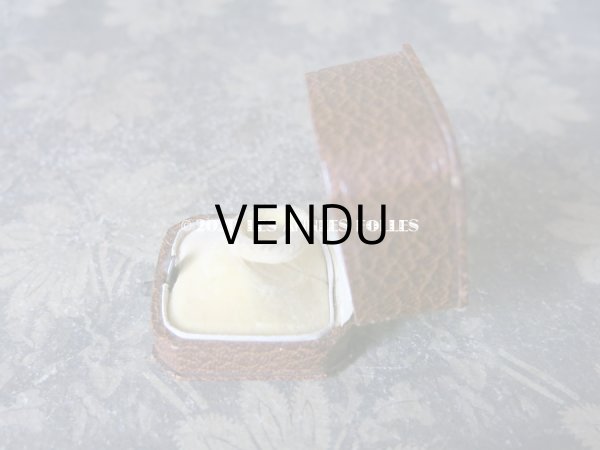 画像10: 1900年代 アンティーク  リングボックス ブラウン ジュエリーボックス  (10)