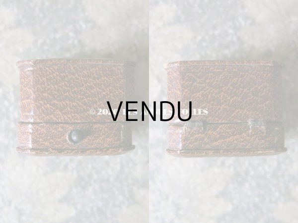 画像5: 1900年代 アンティーク  リングボックス ブラウン ジュエリーボックス  (5)