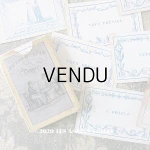 画像: 19世紀末 アンティーク  オラクルカード 神託カード PETIT ORACLE