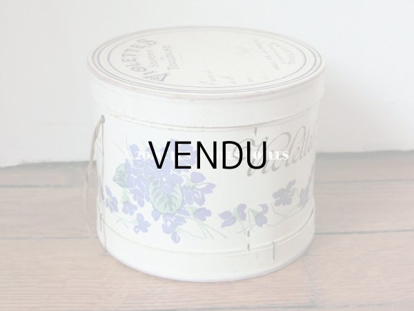 画像3: アンティーク  菫の郵送用 紙箱 VIOLETTES DE TOULOUSE  (3)