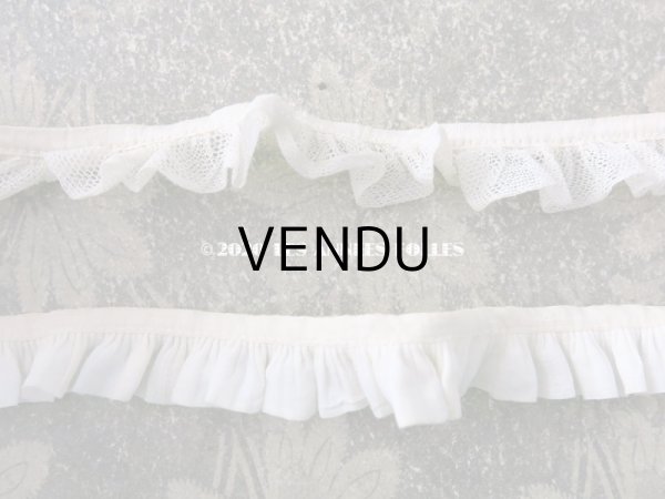 画像3: アンティーク フリルリボン 2点セット (3)