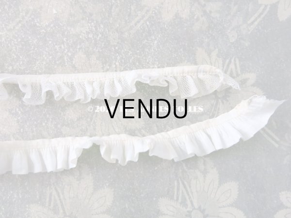 画像4: アンティーク フリルリボン 2点セット (4)