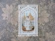 画像1: 19世紀末 アンティーク  初聖体の小さなカニヴェ  レースの透かし模様　プルミエール・コミュ二オン (1)