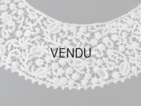 画像10: 19世紀 アンティーク 付け襟 ロザリン・ペルレ  (10)