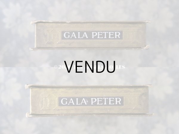 画像6: アンティーク ラングドシャのお菓子箱  LANGUES DE CHATS - GALA PETER - (6)