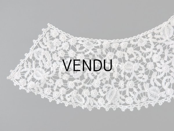 画像11: 19世紀 アンティーク 付け襟 ロザリン・ペルレ  (11)