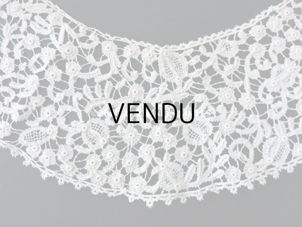 画像8: 19世紀 アンティーク 付け襟 ロザリン・ペルレ  (8)