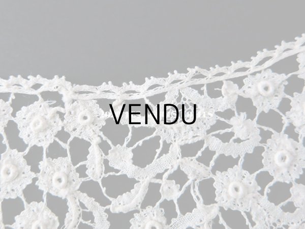 画像4: 19世紀 アンティーク 付け襟 ロザリン・ペルレ  (4)