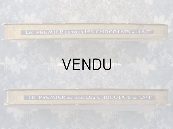 画像5: アンティーク ラングドシャのお菓子箱  LANGUES DE CHATS - GALA PETER - (5)