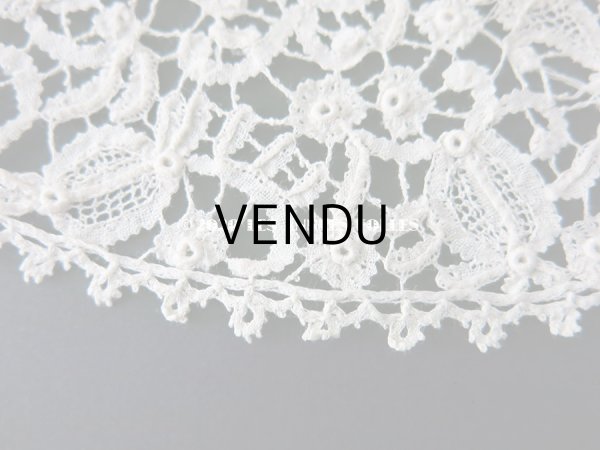 画像6: 19世紀 アンティーク 付け襟 ロザリン・ペルレ  (6)