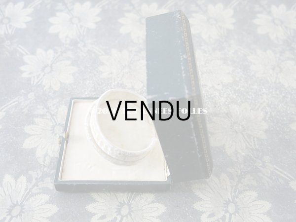 画像8: アンティーク 金彩入り ブレスレット用 ジュエリーボックス ダークグリーン (8)