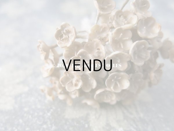 画像5: アンティーク ティアラ制作用 ワックスフラワーパーツ 60〜70ピースのセット (S） (5)