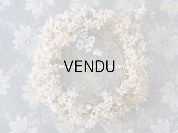 画像3: 19世紀末 アンティーク オレンジの花のティアラ 花冠 ウェディング 結婚式 (3)