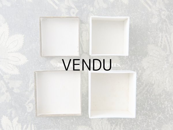 画像5: 1900年代 アンティーク 小さなジュエリーボックス ホワイト＆ゴールド (5)