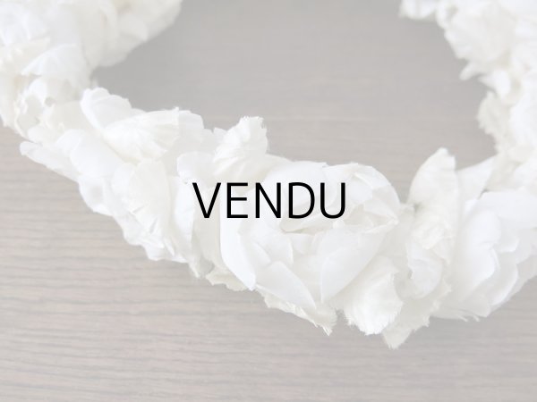 画像11: アンティーク 硝子の蓋のショーケース入り コミュニオンのヘッドリース　プレザントワール (11)